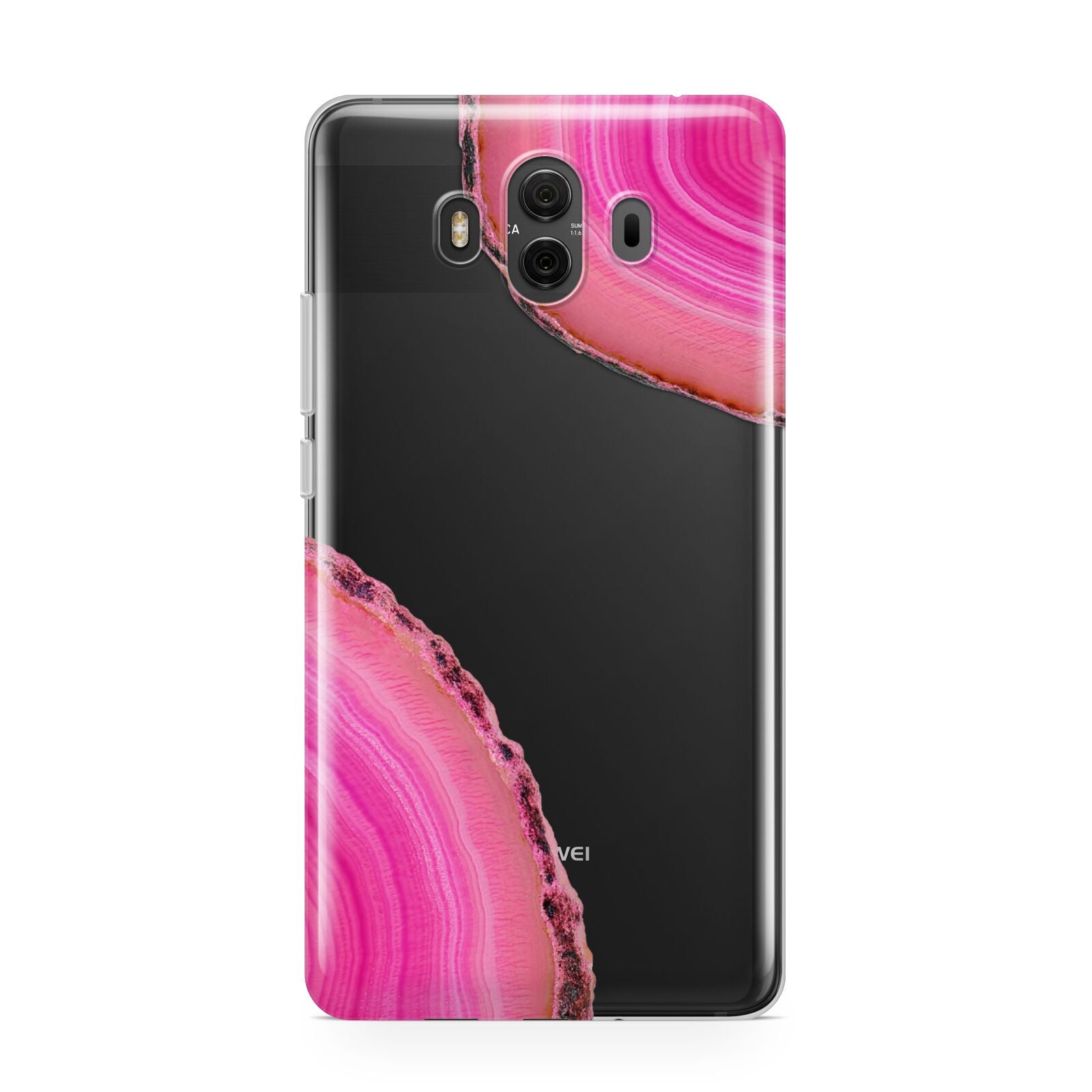 Agate Bright Pink Huawei Mate 10 Protective Phone Case