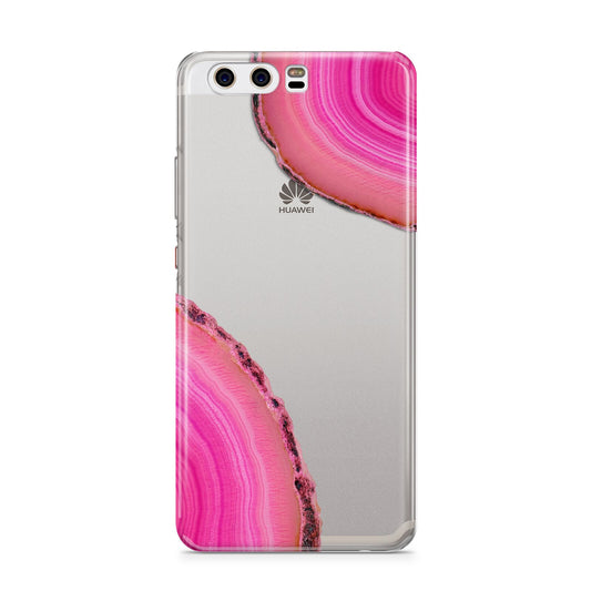 Agate Bright Pink Huawei P10 Phone Case