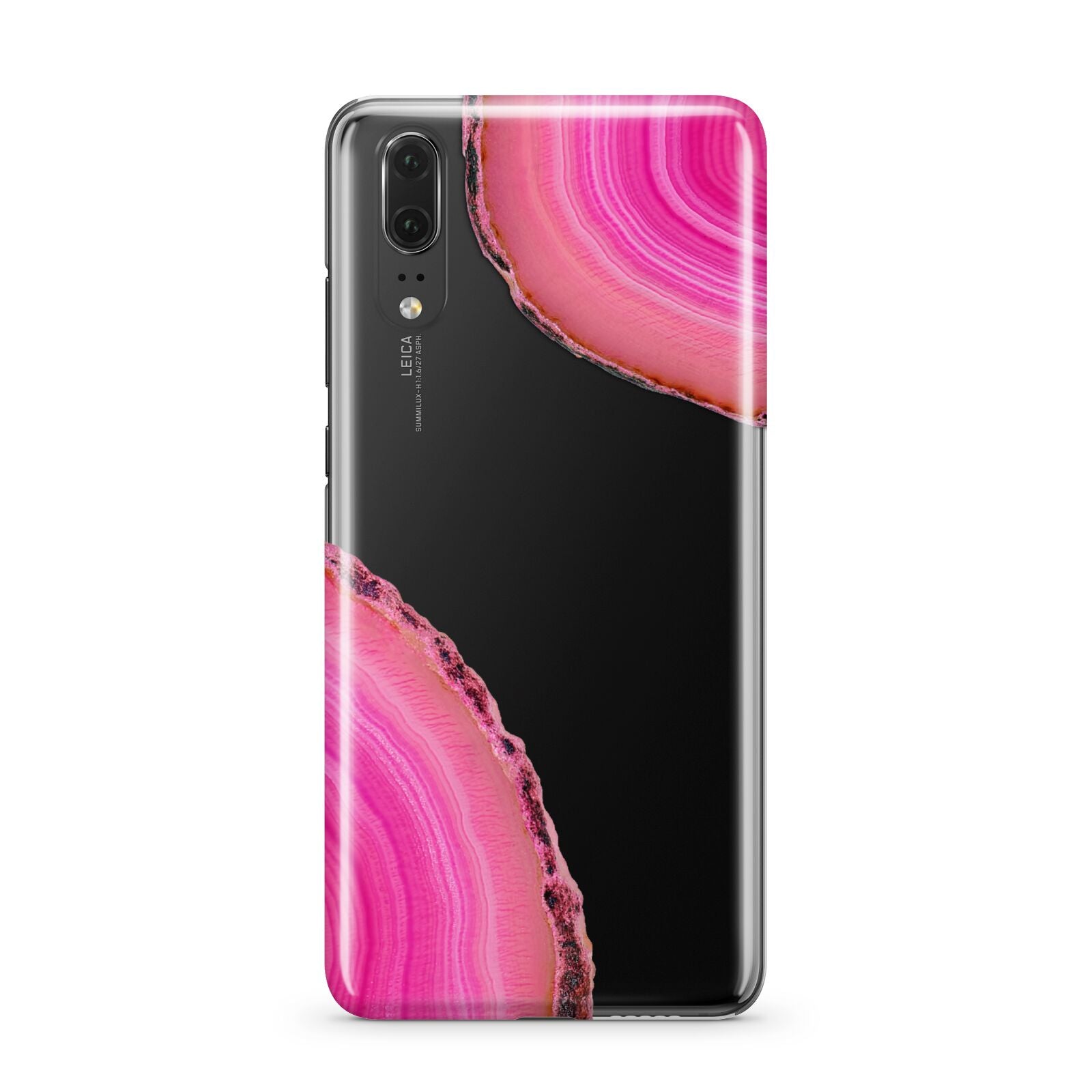 Agate Bright Pink Huawei P20 Phone Case