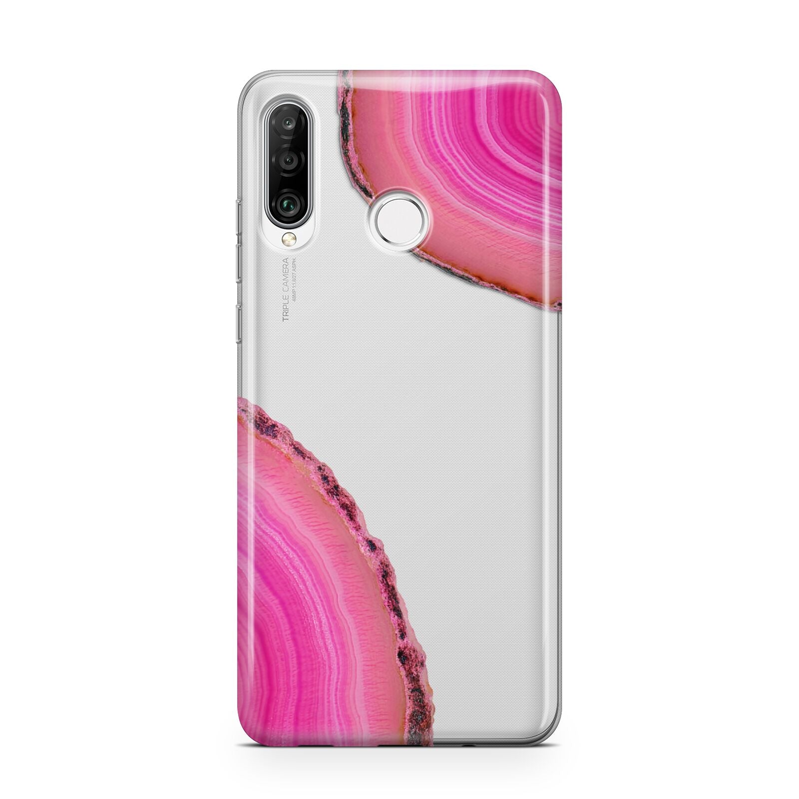 Agate Bright Pink Huawei P30 Lite Phone Case