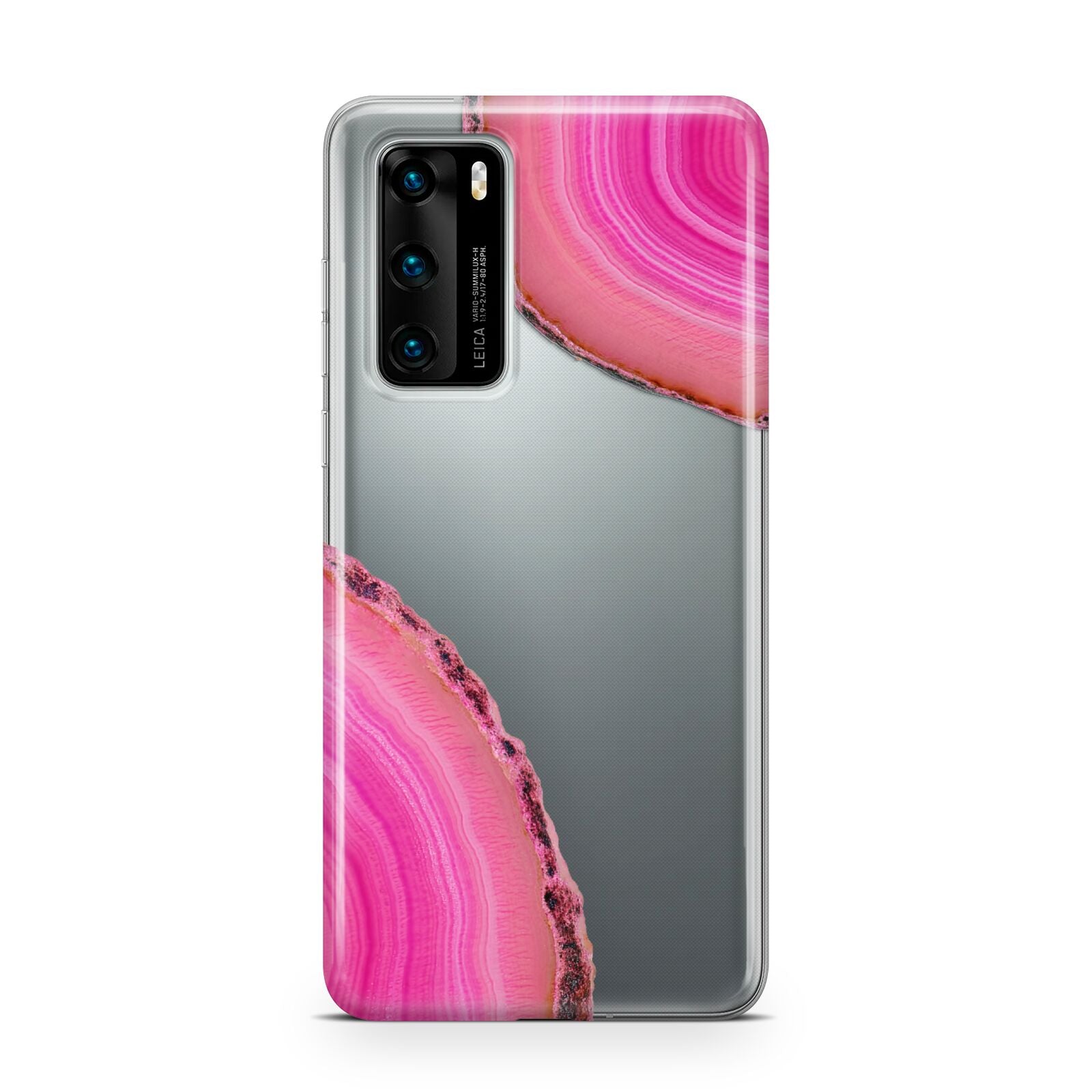 Agate Bright Pink Huawei P40 Phone Case