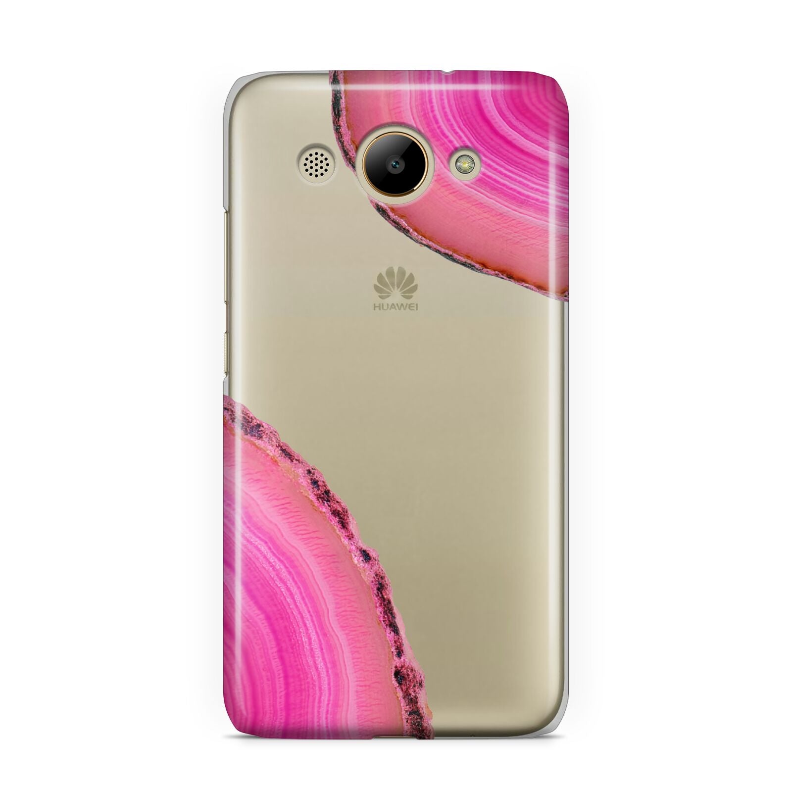 Agate Bright Pink Huawei Y3 2017