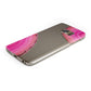 Agate Bright Pink Samsung Galaxy Case Bottom Cutout