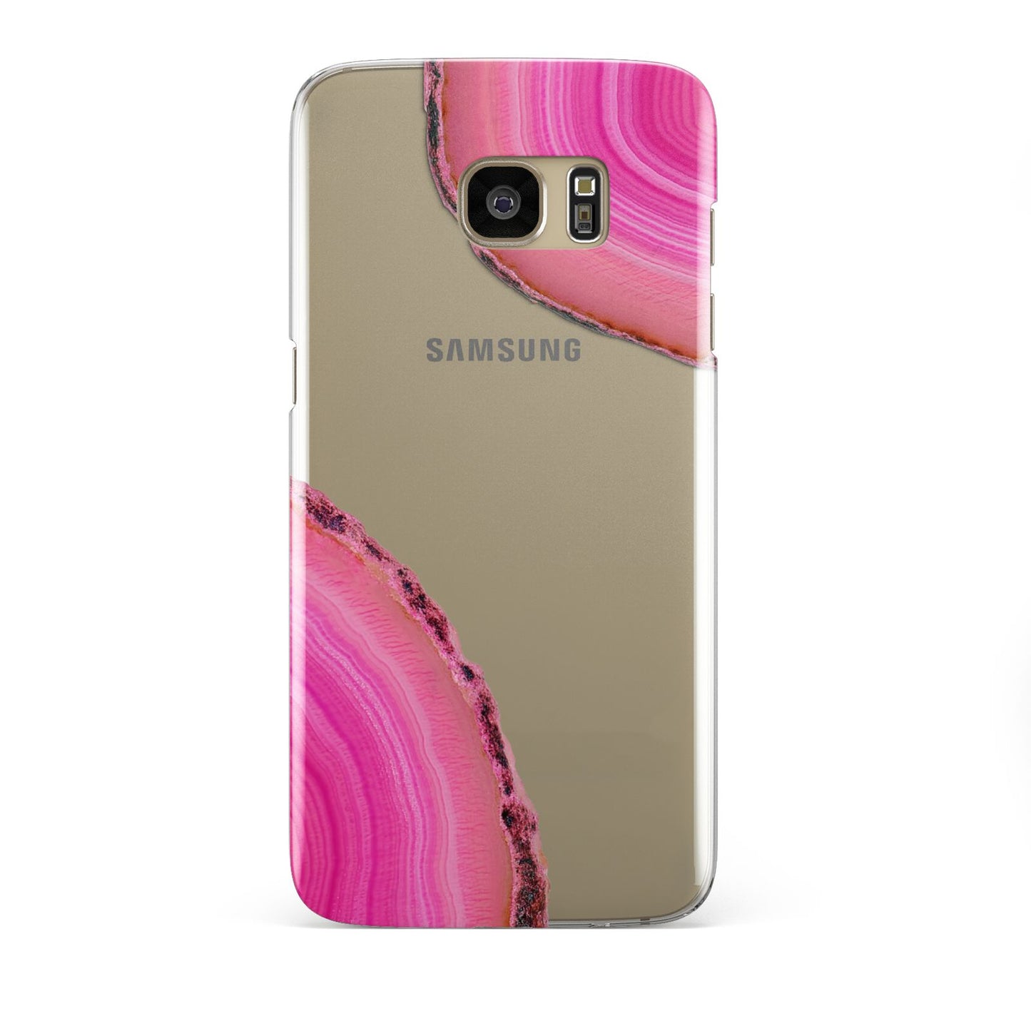 Agate Bright Pink Samsung Galaxy S7 Edge Case