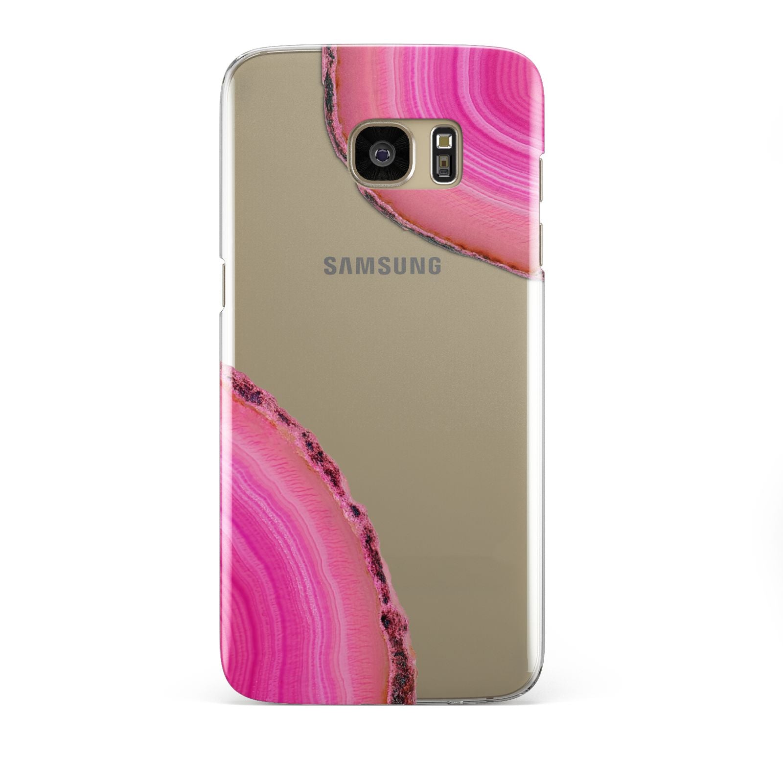 Agate Bright Pink Samsung Galaxy S7 Edge Case