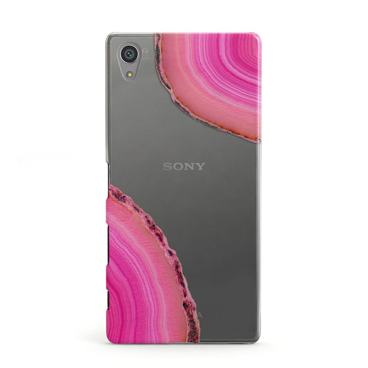 Agate Bright Pink Sony Xperia Case