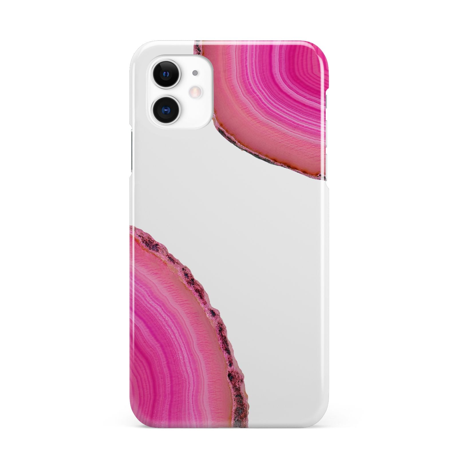 Agate Bright Pink iPhone 11 3D Snap Case