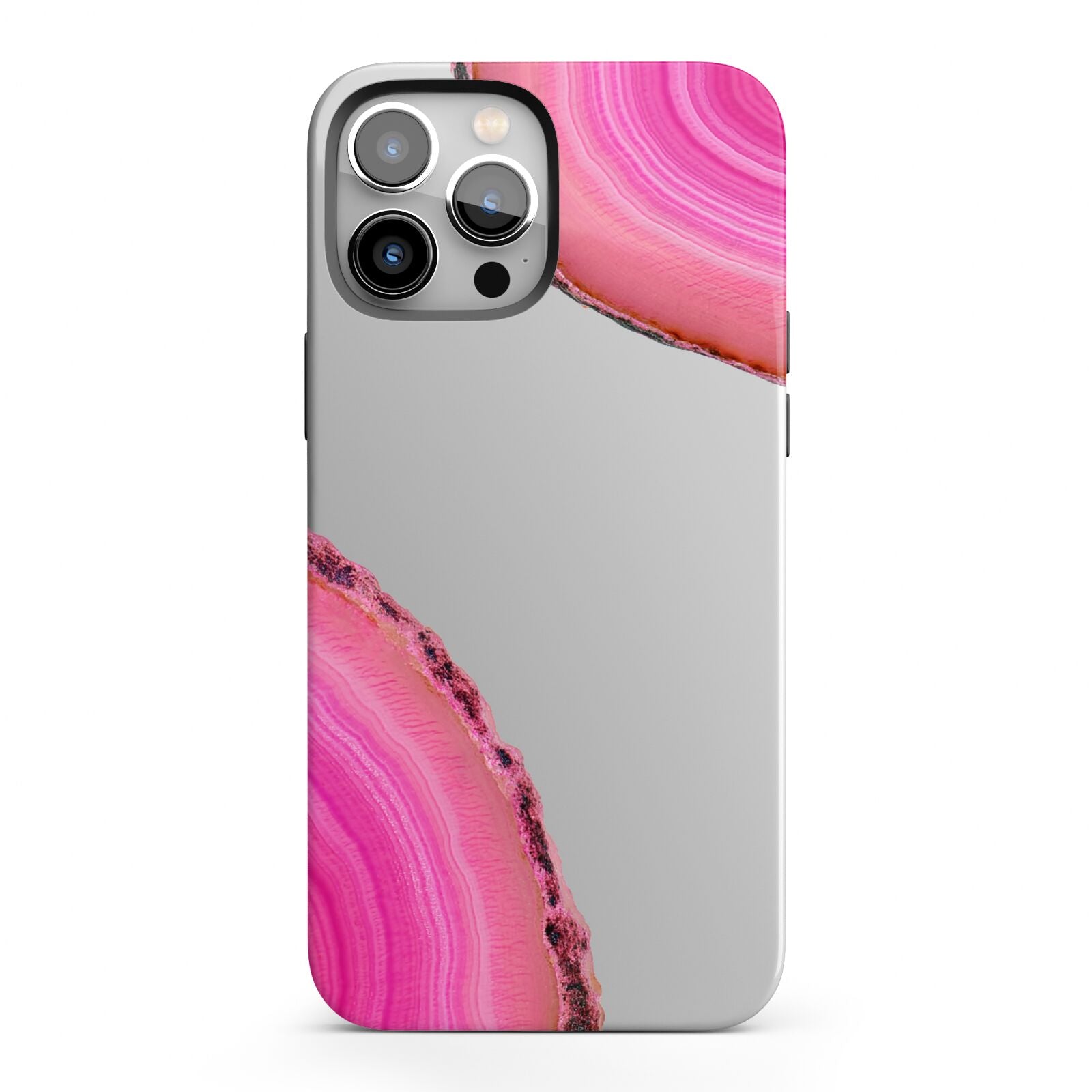 Agate Bright Pink iPhone 13 Pro Max Full Wrap 3D Tough Case