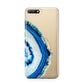 Agate Dark Blue and Turquoise Huawei Y6 2018
