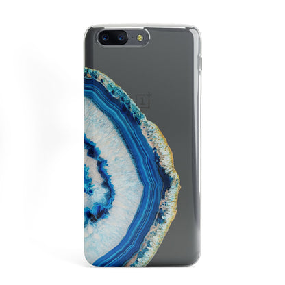 Agate Dark Blue and Turquoise OnePlus Case