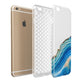 Agate Pale Blue and Bright Blue Apple iPhone 6 Plus 3D Tough Case Expand Detail Image