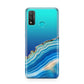 Agate Pale Blue and Bright Blue Huawei P Smart 2020