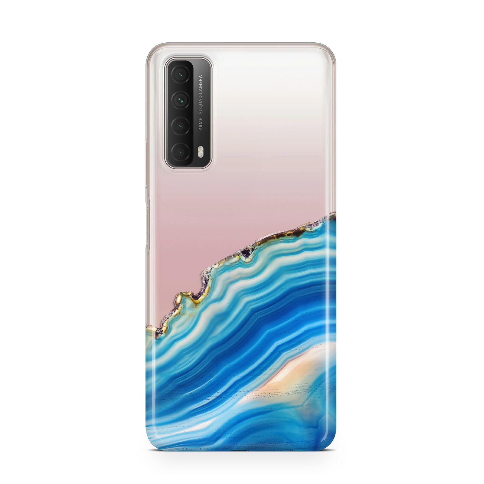 Agate Pale Blue and Bright Blue Huawei P Smart 2021