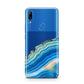Agate Pale Blue and Bright Blue Huawei P Smart Z