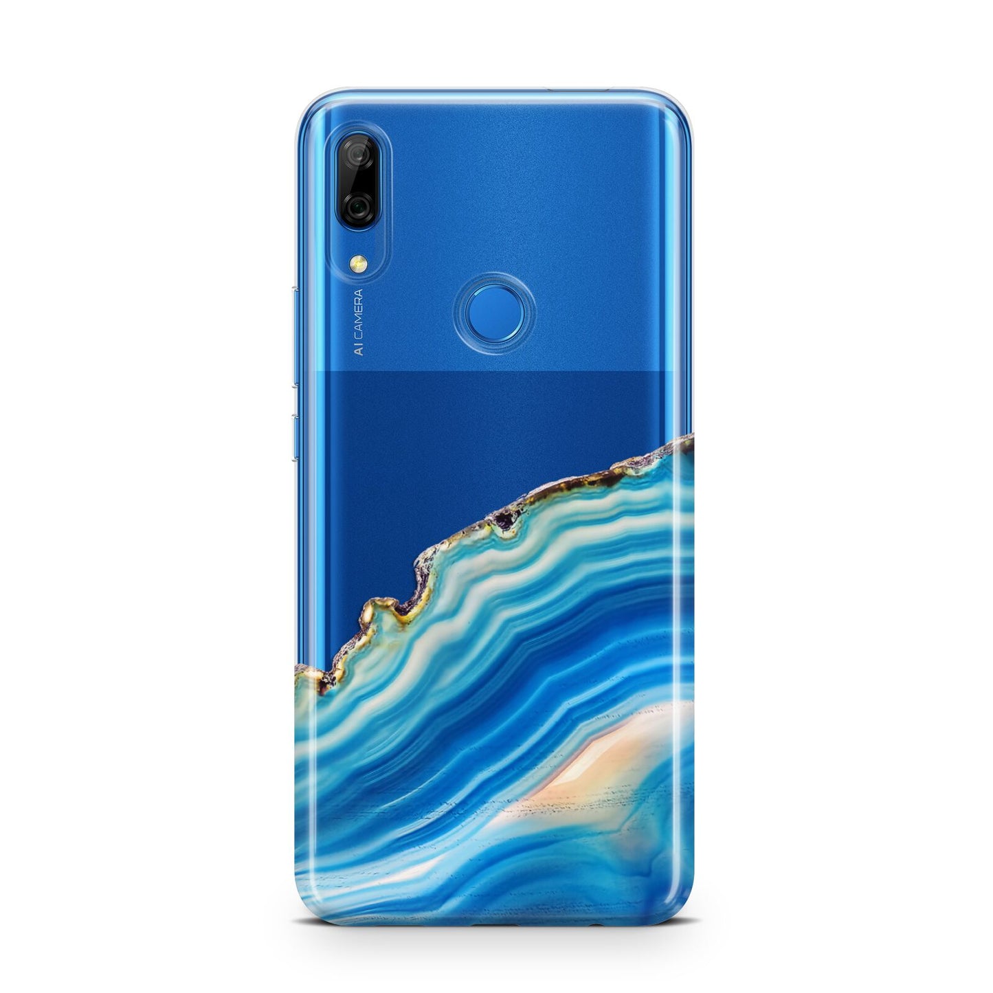 Agate Pale Blue and Bright Blue Huawei P Smart Z
