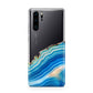 Agate Pale Blue and Bright Blue Huawei P30 Pro Phone Case