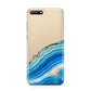 Agate Pale Blue and Bright Blue Huawei Y6 2018