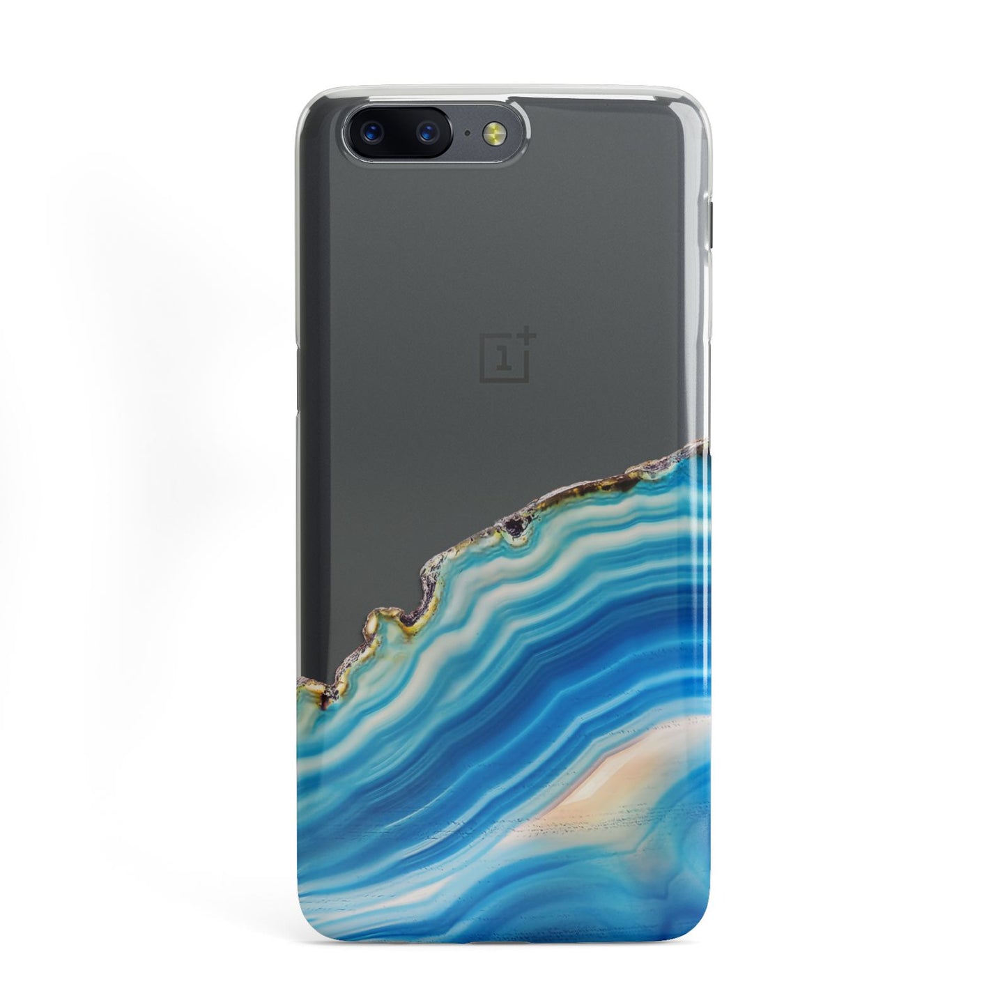 Agate Pale Blue and Bright Blue OnePlus Case