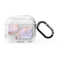 Agate Pale Pink and Blue AirPods Glitter Case 3rd Gen