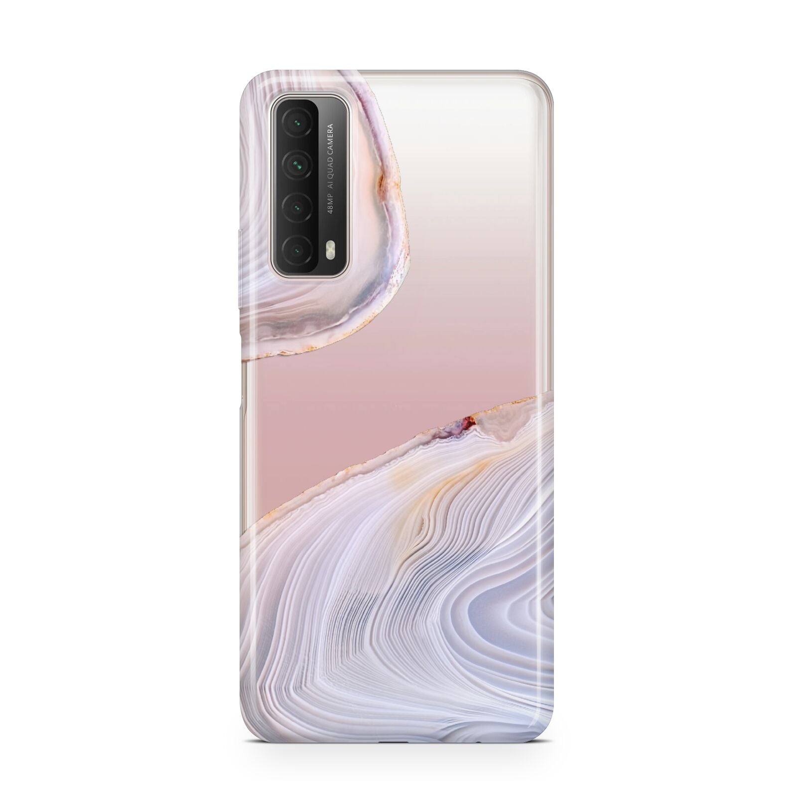 Agate Pale Pink and Blue Huawei P Smart 2021