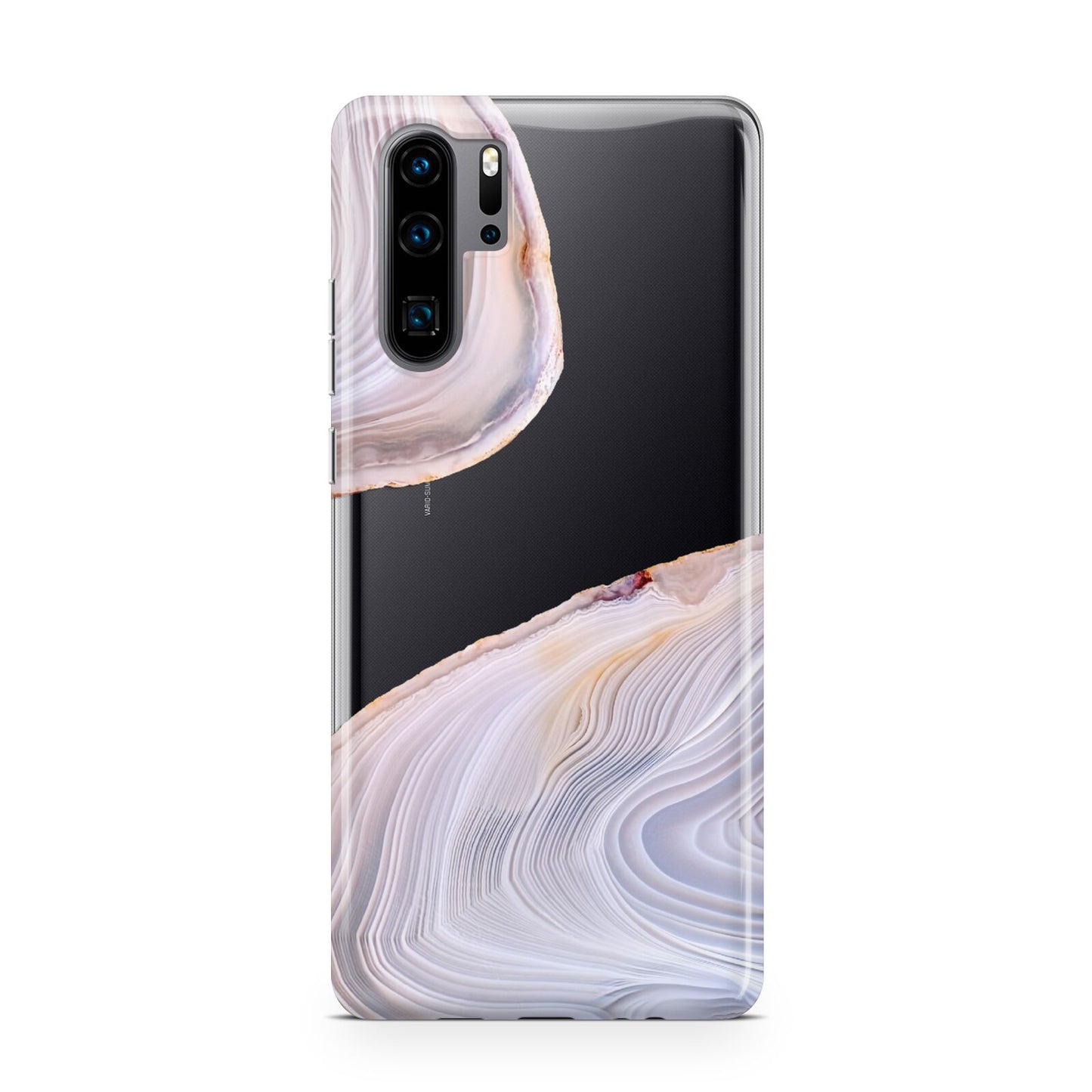 Agate Pale Pink and Blue Huawei P30 Pro Phone Case