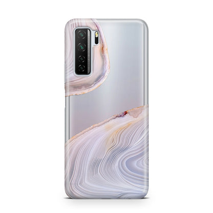 Agate Pale Pink and Blue Huawei P40 Lite 5G Phone Case