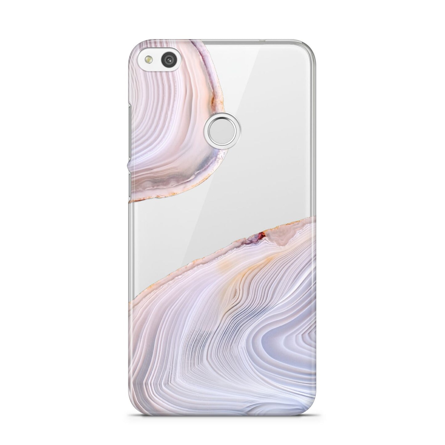 Agate Pale Pink and Blue Huawei P8 Lite Case
