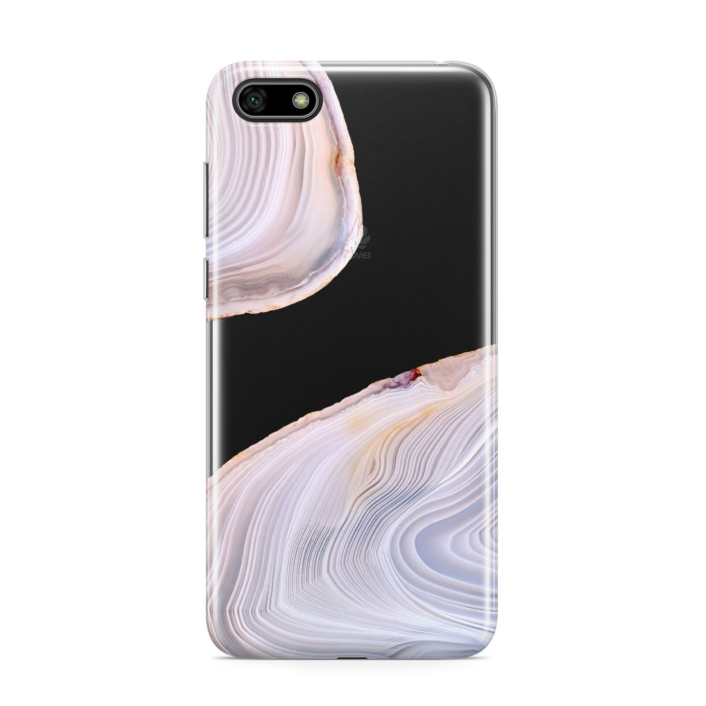 Agate Pale Pink and Blue Huawei Y5 Prime 2018 Phone Case
