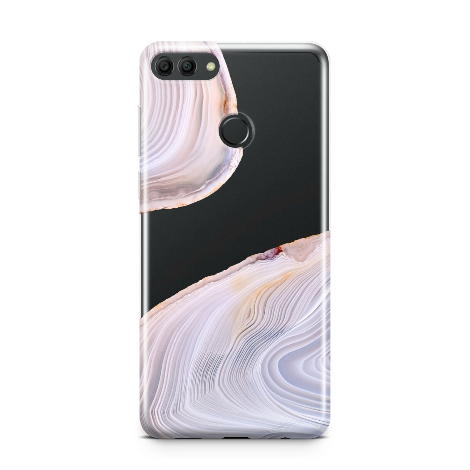 Agate Pale Pink and Blue Huawei Y9 2018