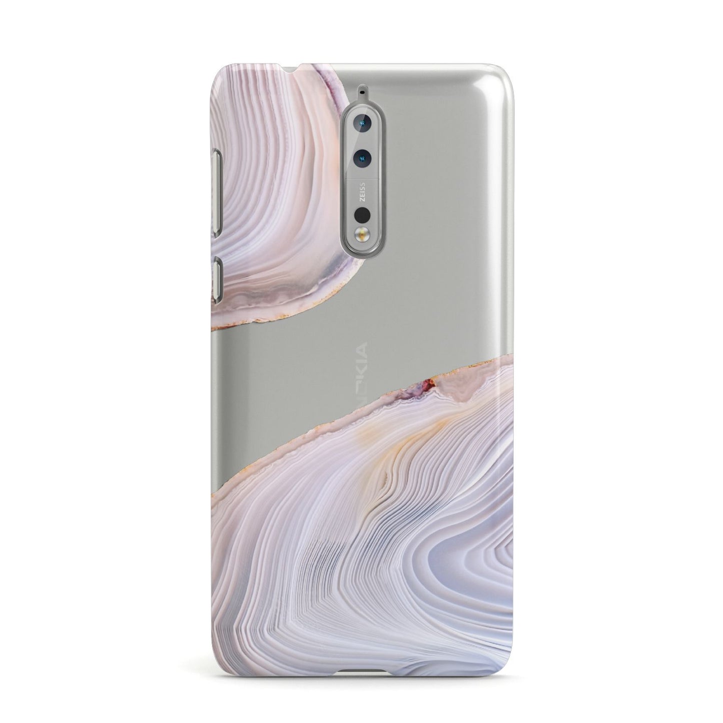 Agate Pale Pink and Blue Nokia Case
