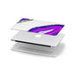 Agate Purple and Pink Apple MacBook Case in Detail