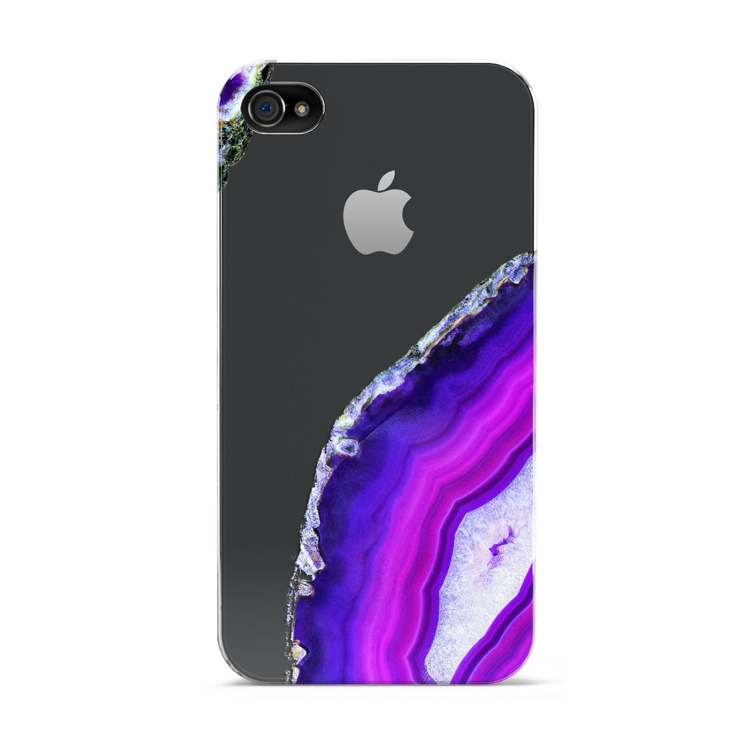 Agate Purple and Pink Apple iPhone 4s Case
