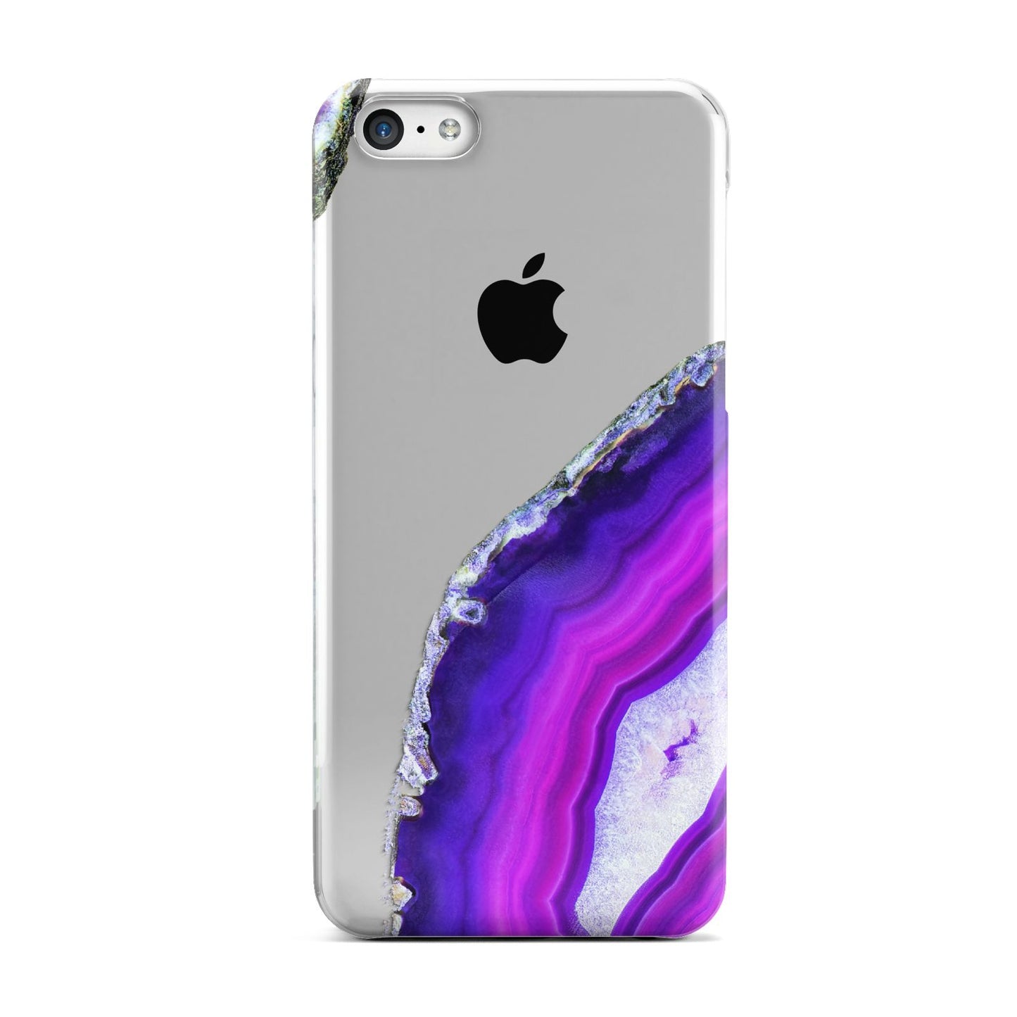Agate Purple and Pink Apple iPhone 5c Case