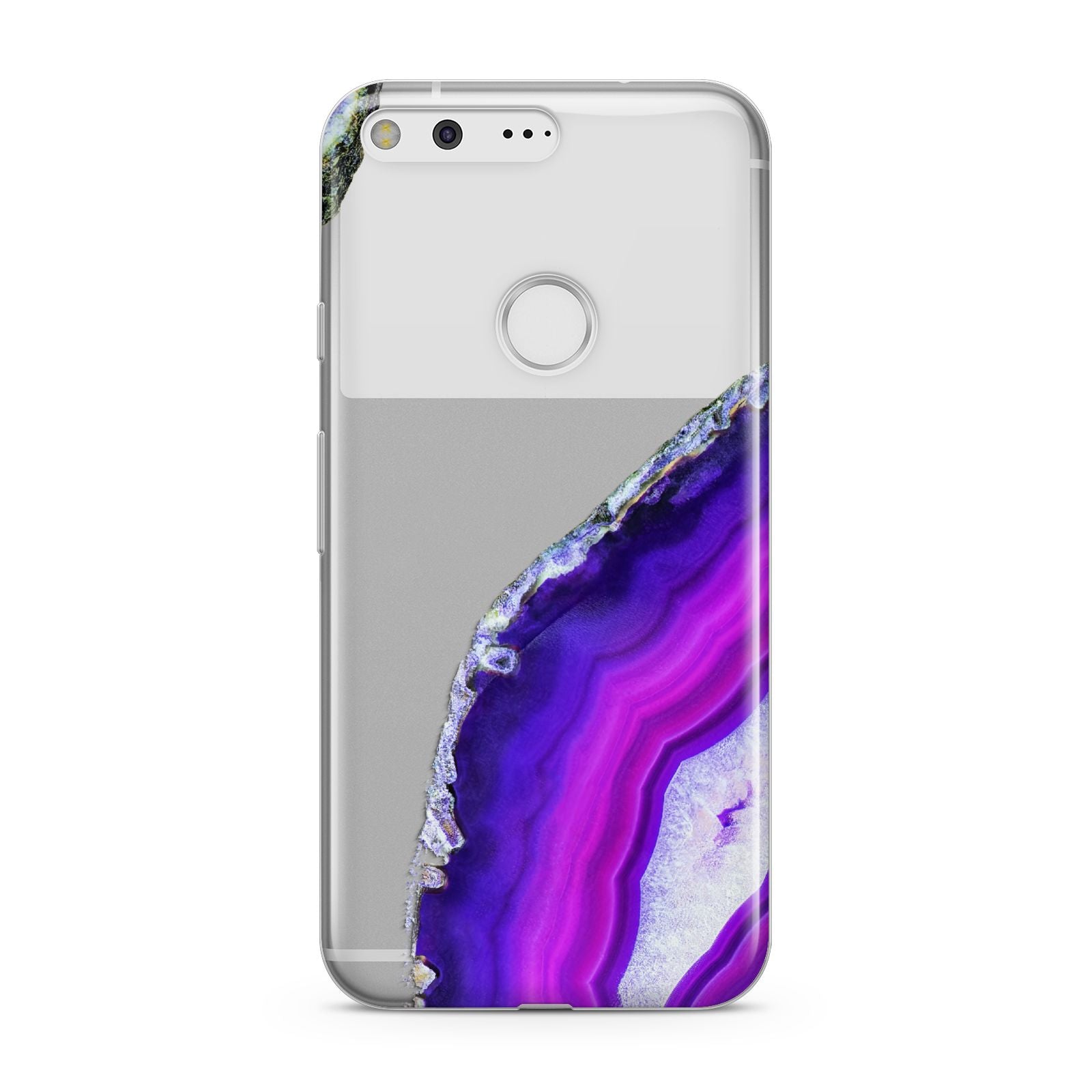 Agate Purple and Pink Google Pixel Case