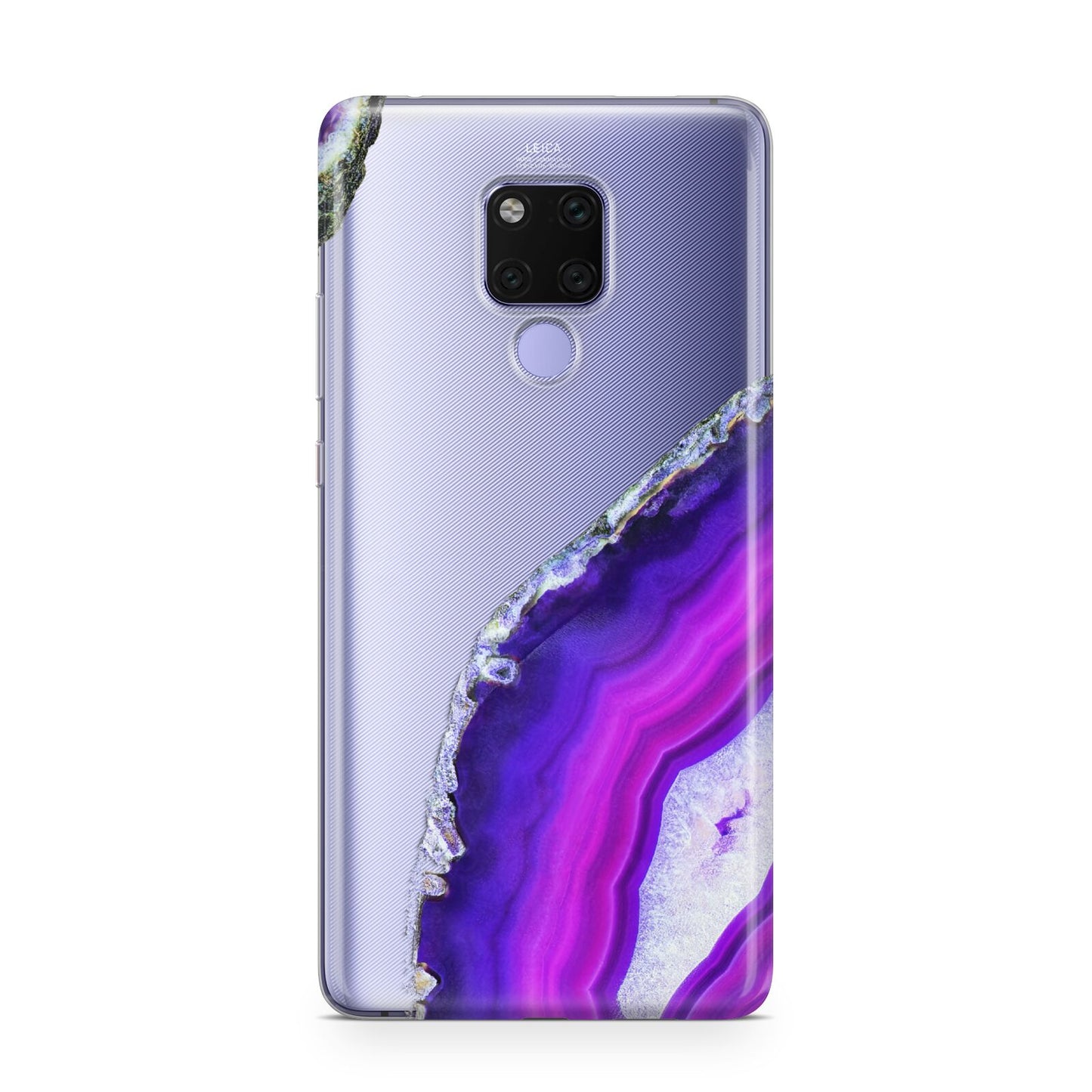 Agate Purple and Pink Huawei Mate 20X Phone Case