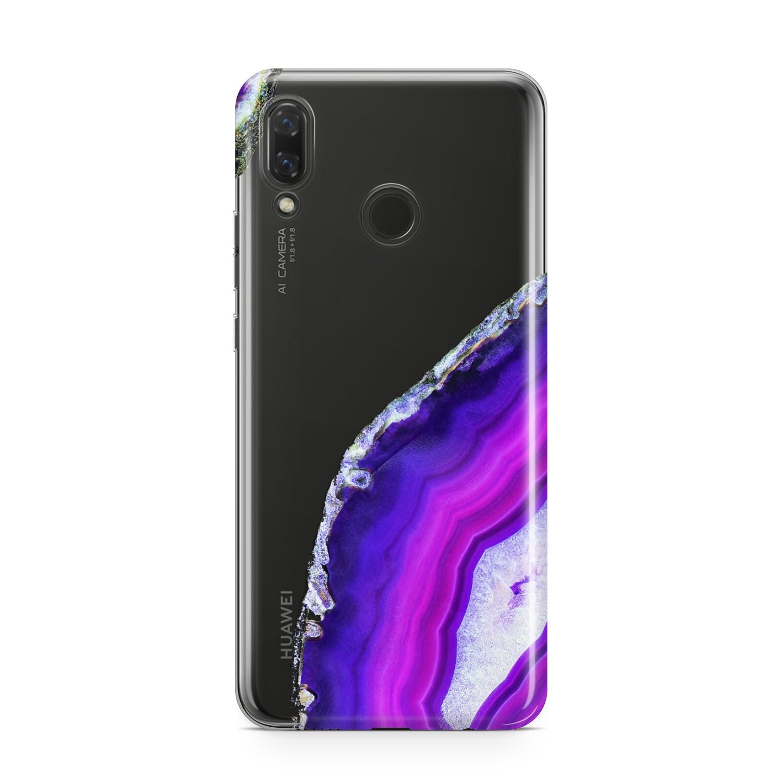 Agate Purple and Pink Huawei Nova 3 Phone Case