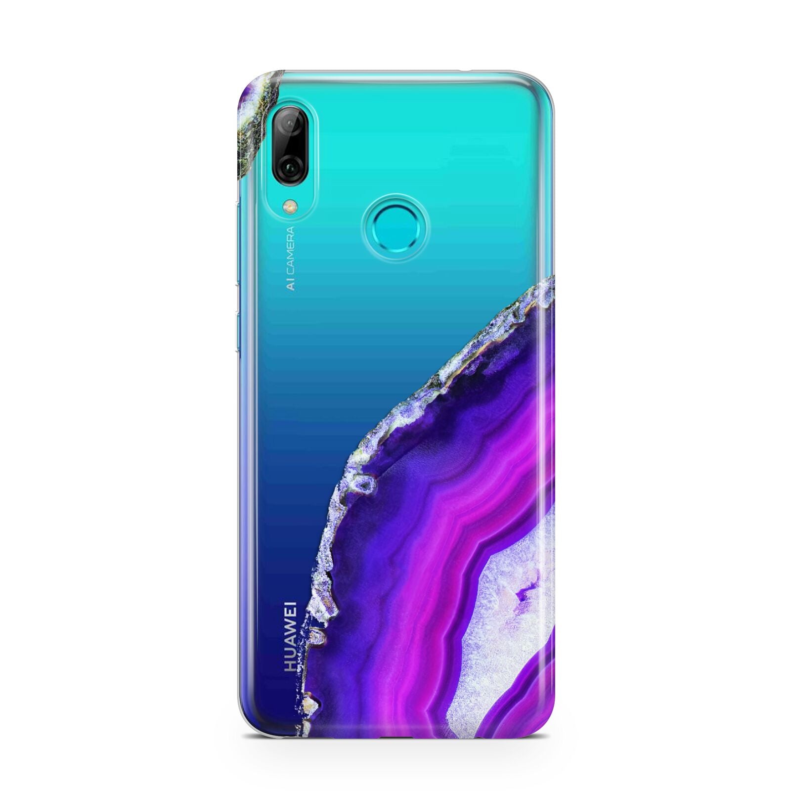 Agate Purple and Pink Huawei P Smart 2019 Case