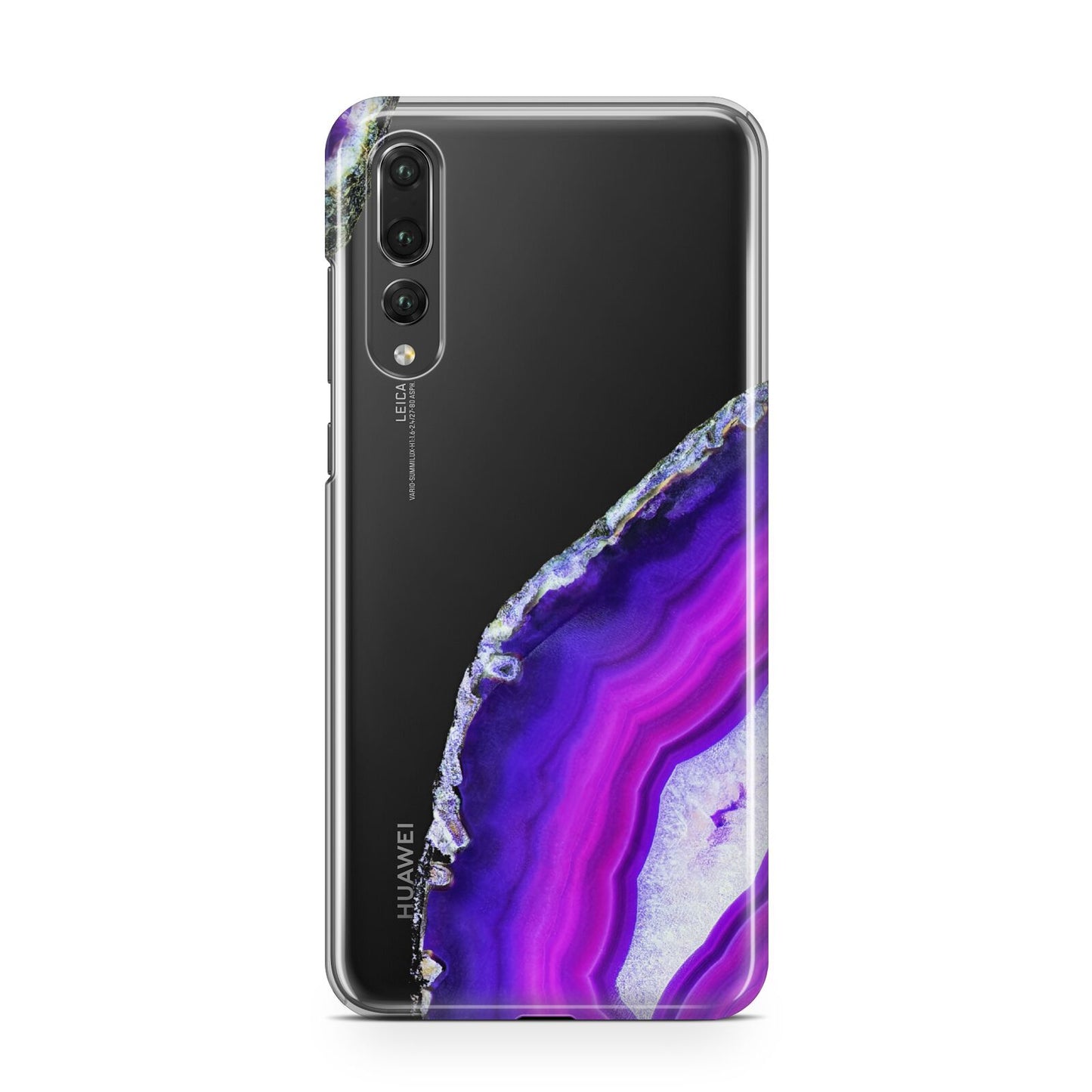 Agate Purple and Pink Huawei P20 Pro Phone Case