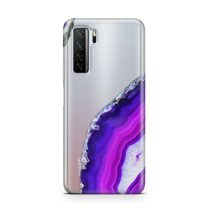 Agate Purple and Pink Huawei P40 Lite 5G Phone Case
