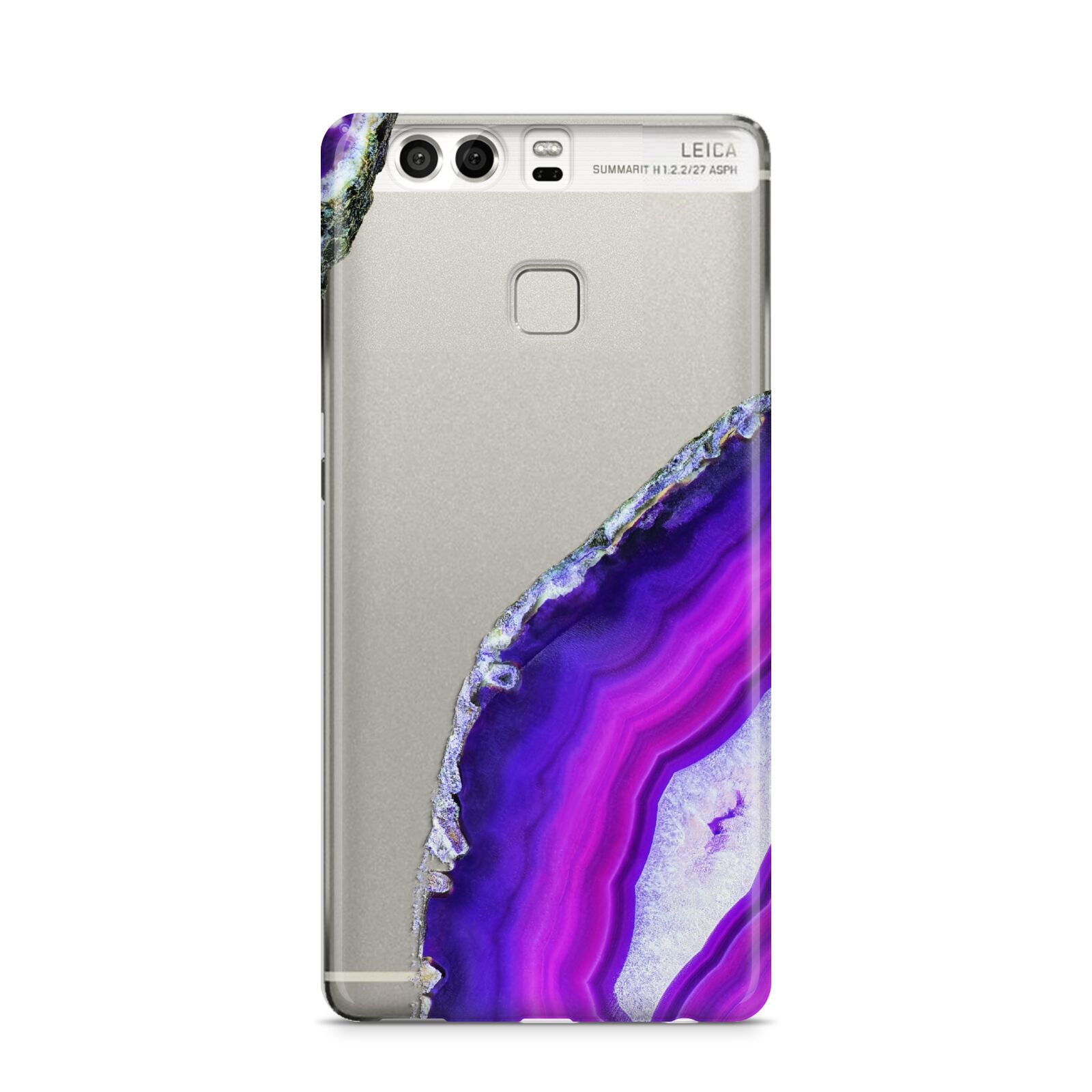 Agate Purple and Pink Huawei P9 Case
