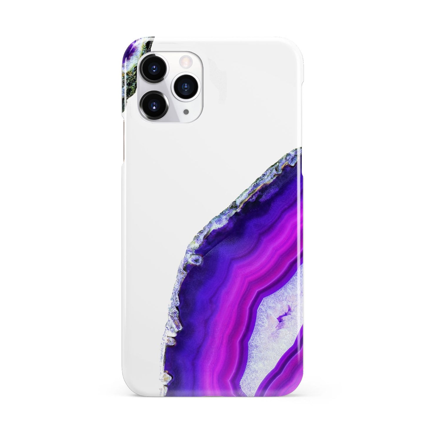 Agate Purple and Pink iPhone 11 Pro 3D Snap Case