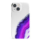 Agate Purple and Pink iPhone 13 Mini Full Wrap 3D Snap Case