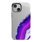 Agate Purple and Pink iPhone 13 Mini Full Wrap 3D Tough Case