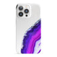 Agate Purple and Pink iPhone 13 Pro Full Wrap 3D Snap Case