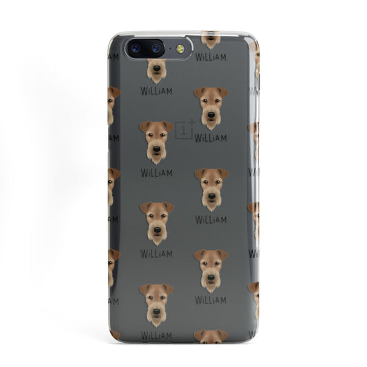 Airedale Terrier Icon with Name OnePlus Case