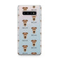 Airedale Terrier Icon with Name Samsung Galaxy S10 Plus Case