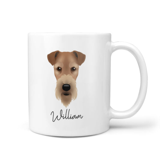 Airedale Terrier Personalised 10oz Mug