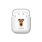 Airedale Terrier Personalised AirPods Case