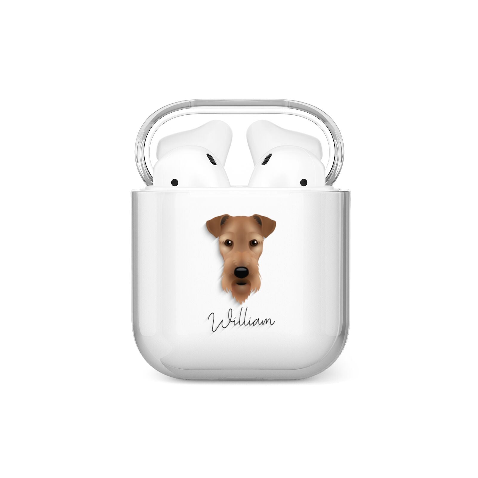 Airedale Terrier Personalised AirPods Case