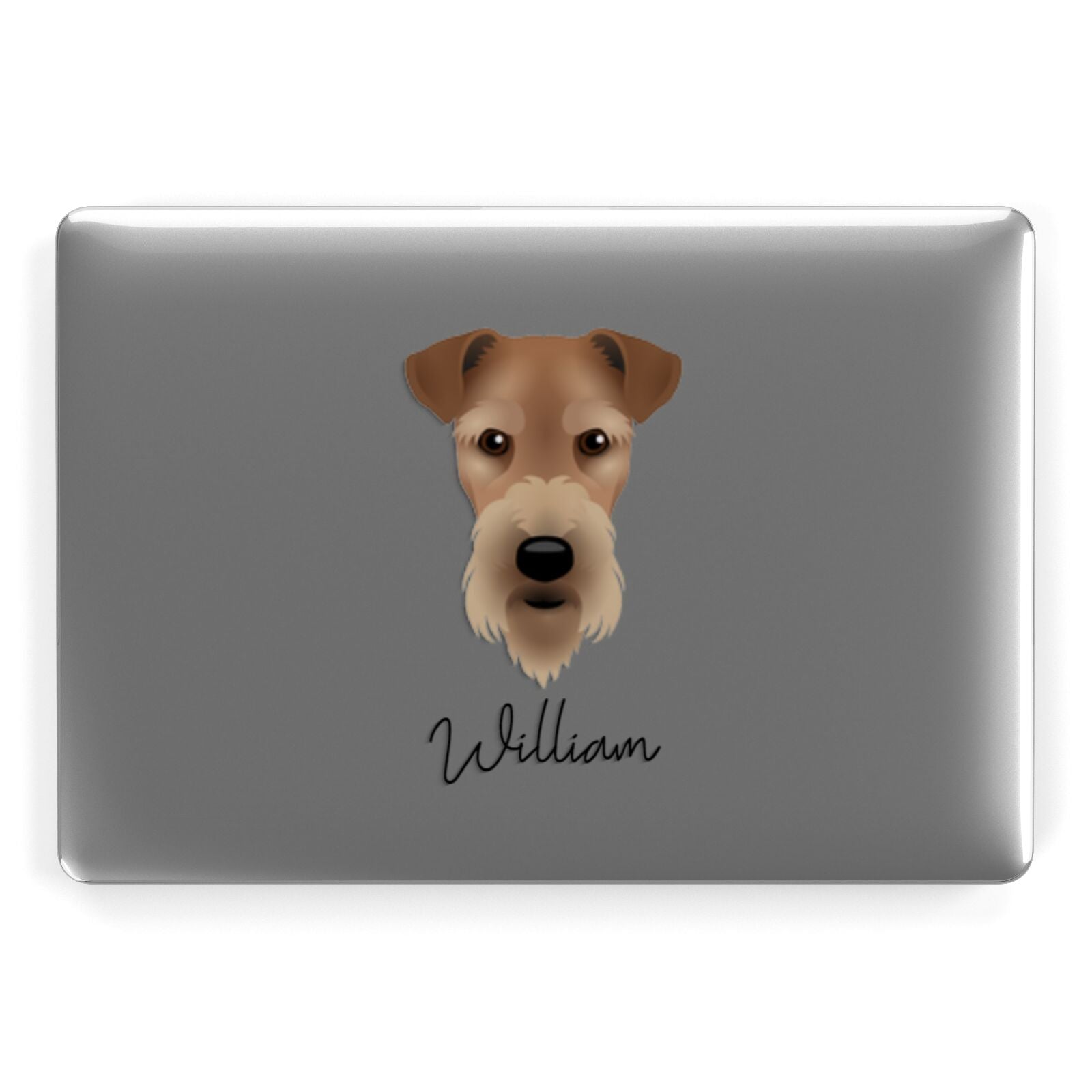Airedale Terrier Personalised Apple MacBook Case
